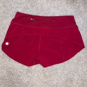 Lulu lemon hot pink shorts